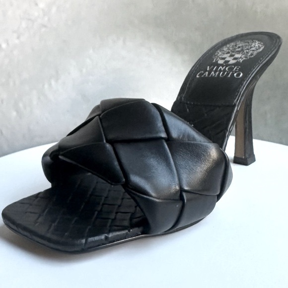 🌸VINCE CAMUTO🌸 Brelanie Woven Slide Dress Sandals Size: 5.5 - Picture 3 of 12